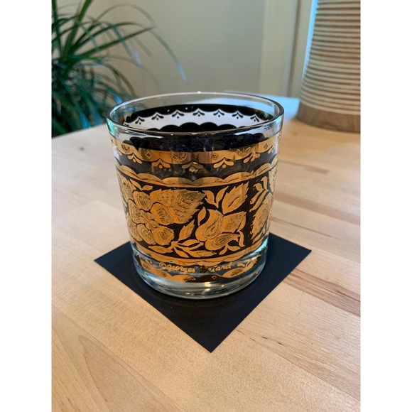George Briard Black And Gold Whiskey Glasses - Picture 8 of 8